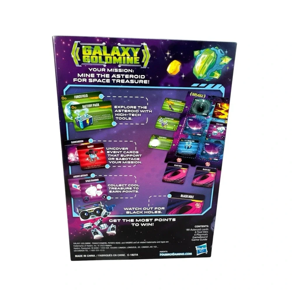 Galaxy Goldmine Game Asteroid‎ Treasure Brand New Ages 10+ 2-6 Players 0950